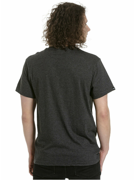 Meatfly Meatfly pánske tričko MF Logo Charcoal Heather | Sivá | Veľkosť