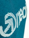 Meatfly Meatfly pánske tričko Striped Logo Petrol Heather | Modrá | Veľkosť