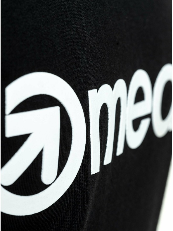 Meatfly Meatfly pánske tričko Joe Black/White | Čierna | Veľkosť S | 100% bavlna