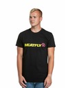 Meatfly Meatfly pánske tričko Logex Lime/Black | Žltá | Veľkosť S | 100% bavlna