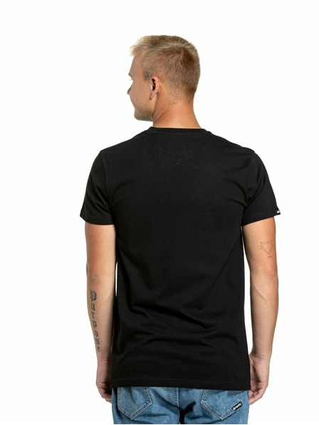 Meatfly Meatfly pánske tričko Logex Lime/Black | Žltá | Veľkosť S | 100% bavlna