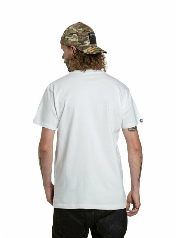 Meatfly Meatfly pánske tričko Revital White | Biela | Veľkosť