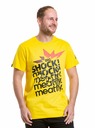 Meatfly Meatfly pánske tričko Big Shock Shattered Yellow | Žltá | Veľkosť