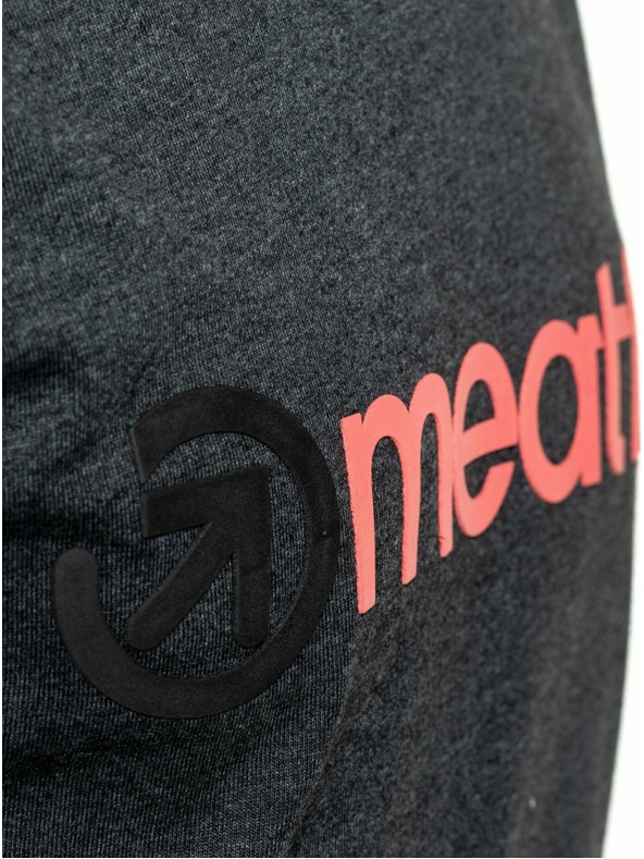 Meatfly Meatfly pánske tričko Joe Red/Charcoal Heather | Červená | Veľkosť