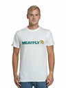 Meatfly Meatfly pánske tričko Logex White | Biela | Veľkosť S | 100% bavlna