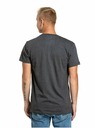 Meatfly Meatfly pánske tričko Dais Charcoal Heather | Sivá | Veľkosť