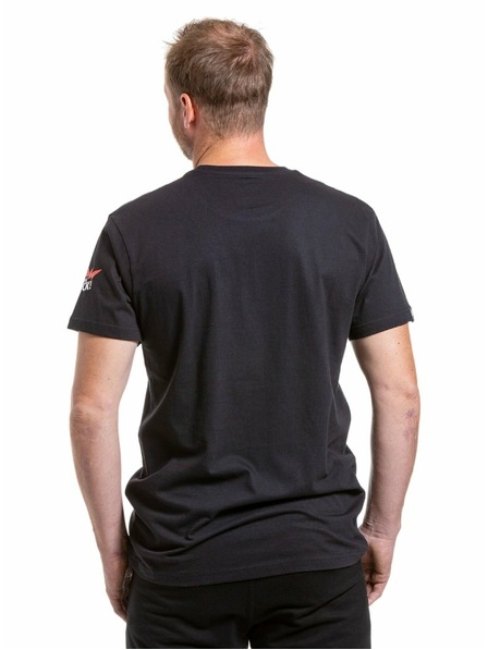 Meatfly Meatfly pánske tričko Big Shock 8Bit Black | Čierna | Veľkosť
