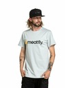 Meatfly Meatfly pánske tričko Joe Stone | Sivá | Veľkosť S | 100% bavlna