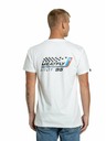 Meatfly Meatfly pánske tričko Racing Spirit White | Biela | Veľkosť S | 100% bavlna