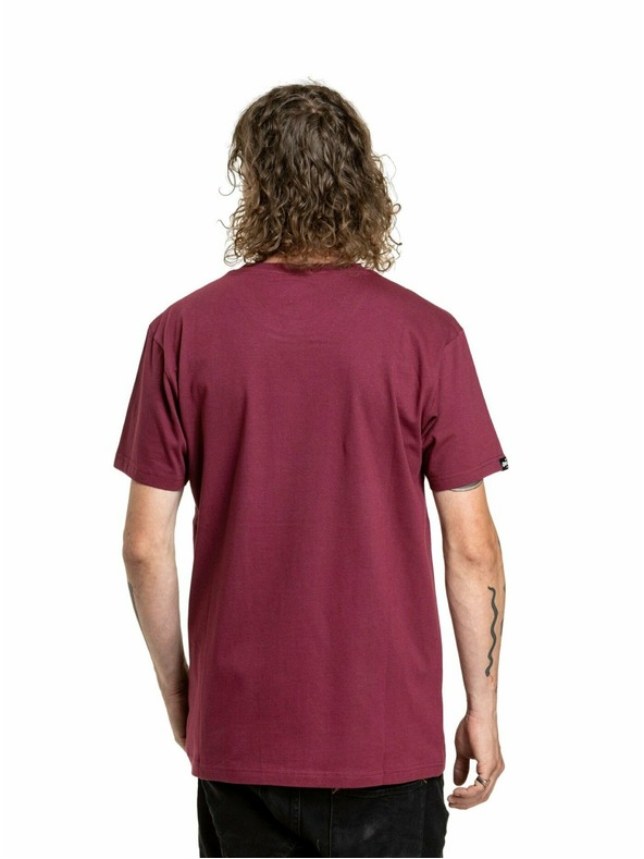 Meatfly Pánske červené tričko