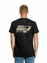 Meatfly Meatfly pánske tričko Racing Spirit Black