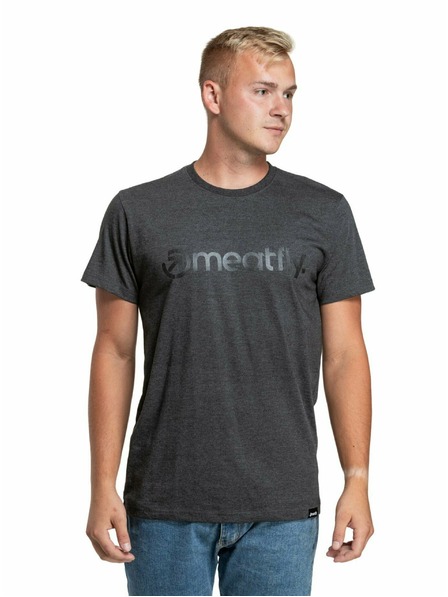 Meatfly Meatfly balenie pánskych tričiek MF Logo Multipack Charcoal Heather/Olive/Navy Heather | Sivá