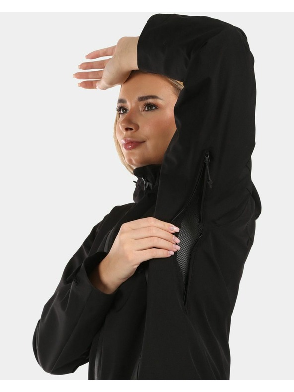 Kilpi Dámsky outdoorový kabát Kilpi AYRA Čierna