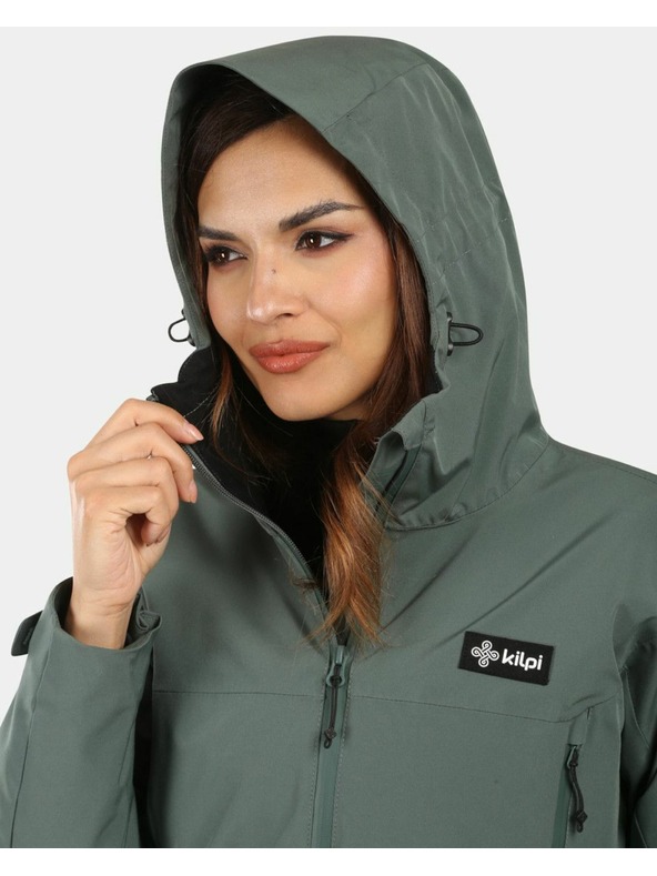 Kilpi Dámsky outdoorový kabát Kilpi AYRA Khaki