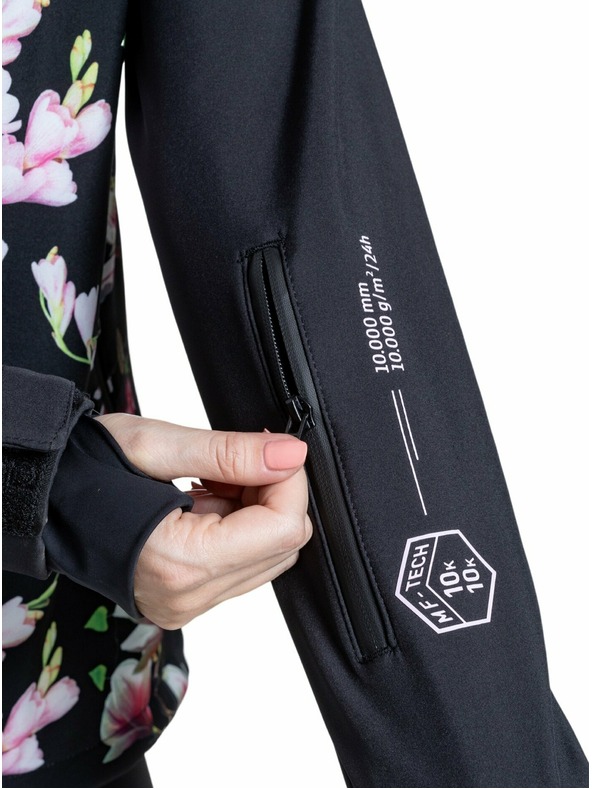 Meatfly Meatfly dámska softshell bunda Zaja Magnolia | Čierna | Veľkosť