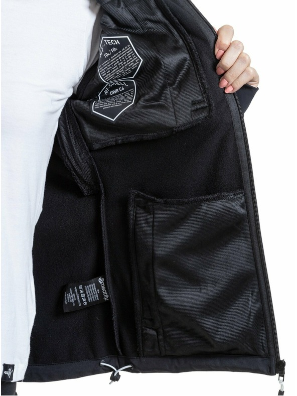 Meatfly Meatfly dámska softshell bunda Zaja Magnolia | Čierna | Veľkosť