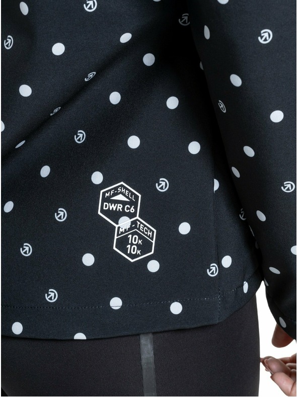 Meatfly Meatfly dámska softshell bunda Zaja Dots Black | Čierna | Veľkosť