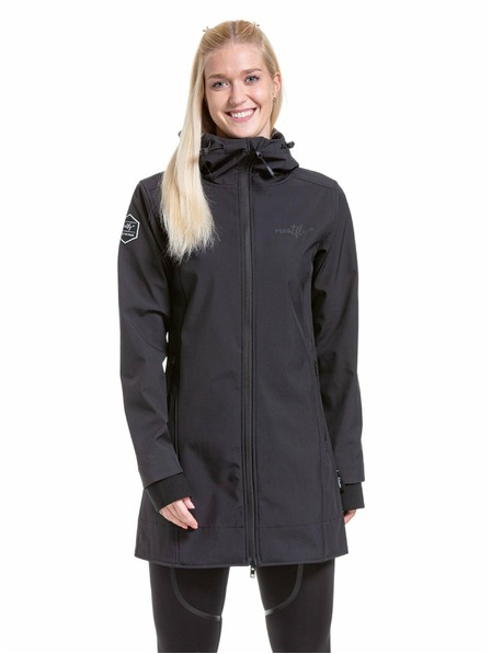 Meatfly Meatfly dámsky softshell kabát Thea Black | Čierna | Veľkosť