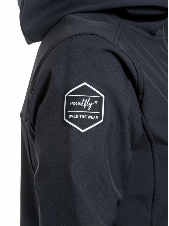 Meatfly Meatfly dámsky softshell kabát Thea Black | Čierna | Veľkosť