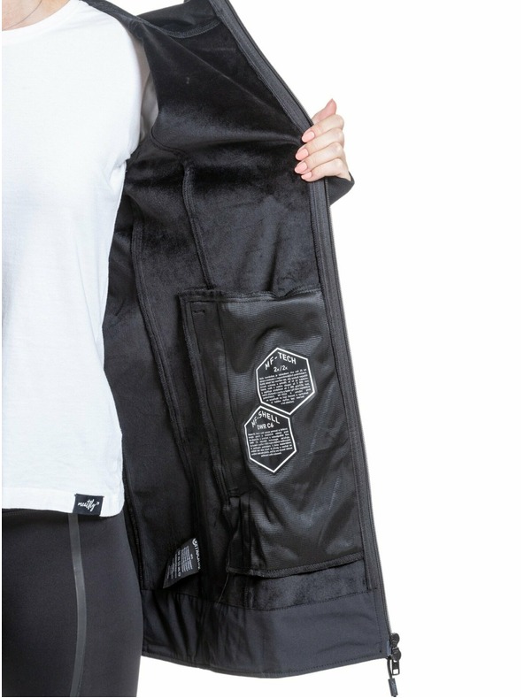 Meatfly Meatfly dámsky softshell kabát Thea Black | Čierna | Veľkosť