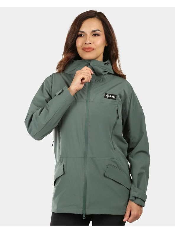 Kilpi Dámsky outdoorový kabát Kilpi Khaki