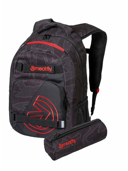 Meatfly Meatfly batoh Exile Morph Čierny 24 L | Čierna | Objem 24 L