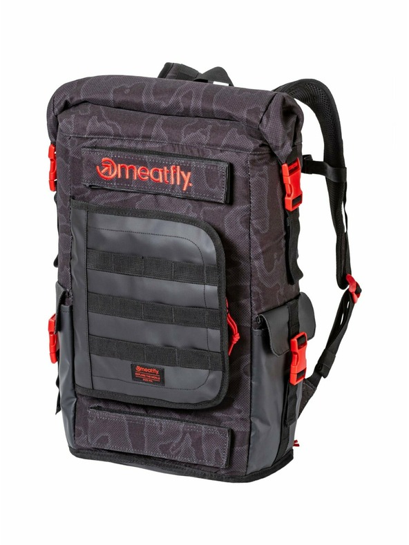 Meatfly Meatfly batoh Periscope Morph Black 30 L | Čierna | Objem 30 L