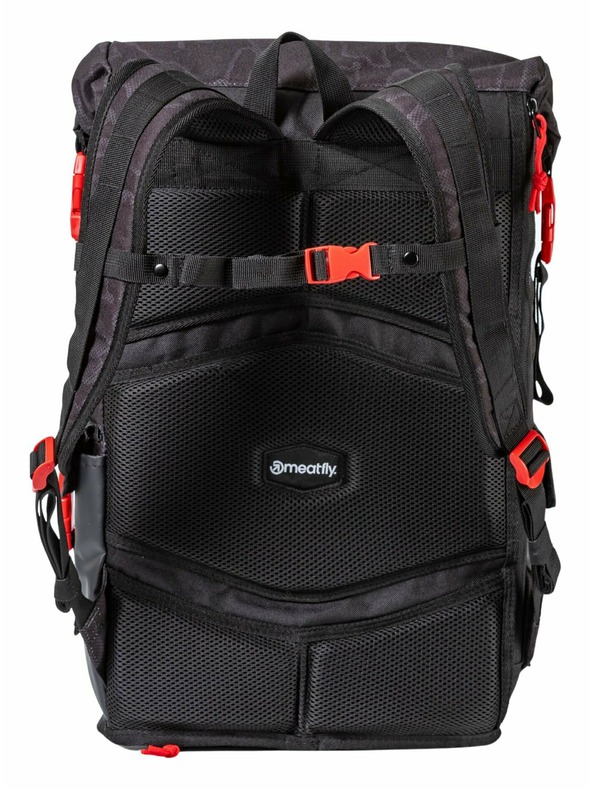 Meatfly Meatfly batoh Periscope Morph Black 30 L | Čierna | Objem 30 L