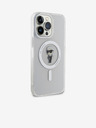 Karl Lagerfeld Karl Lagerfeld IML Ikonik MagSafe Zadný Kryt pre iPhone 15 Pro Max Transparent