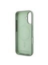 Karl Lagerfeld Karl Lagerfeld Liquid Silicone K&CH Heads MagSafe Zadný Kryt pre iPhone 16 Kaki