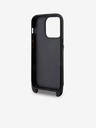 Karl Lagerfeld Karl Lagerfeld Saffiano Crossbody Popruh Karl and Choupette NFT Kryt pre iPhone 14 Pro Black