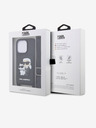 Karl Lagerfeld Karl Lagerfeld Saffiano Crossbody Popruh Karl and Choupette NFT Kryt pre iPhone 14 Pro Black