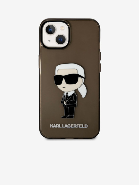 Karl Lagerfeld Karl Lagerfeld IML Ikonický NFT Zadný kryt pre iPhone 14 Plus Čierny