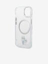 Karl Lagerfeld Karl Lagerfeld IML Karl and Choupette NFT MagSafe Zadný kryt pre iPhone 13 Priehľadný