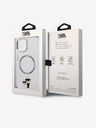 Karl Lagerfeld Karl Lagerfeld IML Karl and Choupette NFT MagSafe Zadný kryt pre iPhone 13 Priehľadný