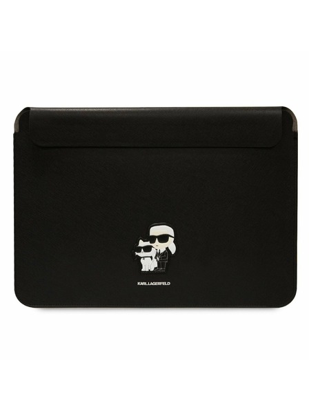 Karl Lagerfeld Karl Lagerfeld Saffiano Karl and Choupette Obal na notebook 15/16 Čierny