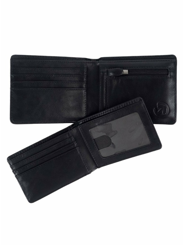 Meatfly Meatfly peňaženka Darin Black | Čierna | Veľkosť