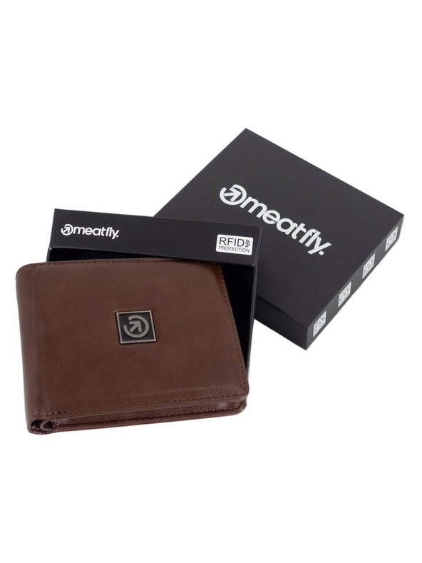 Meatfly Meatfly peňaženka Darin Brown | Hnedá | Veľkosť