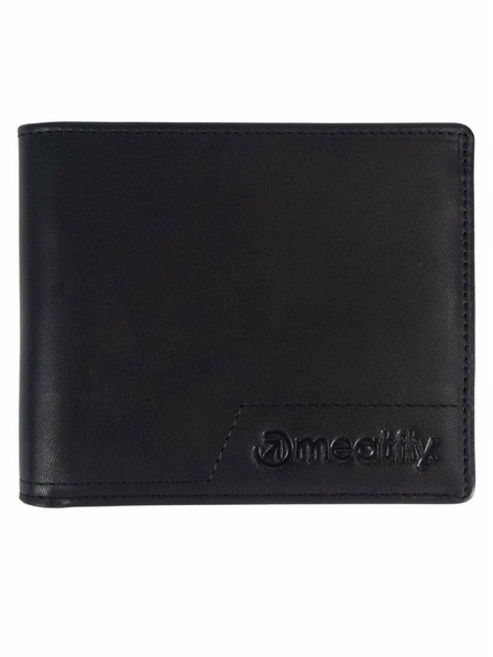 Meatfly Meatfly kožená peňaženka Eliot Premium Black | Čierna | Veľkosť