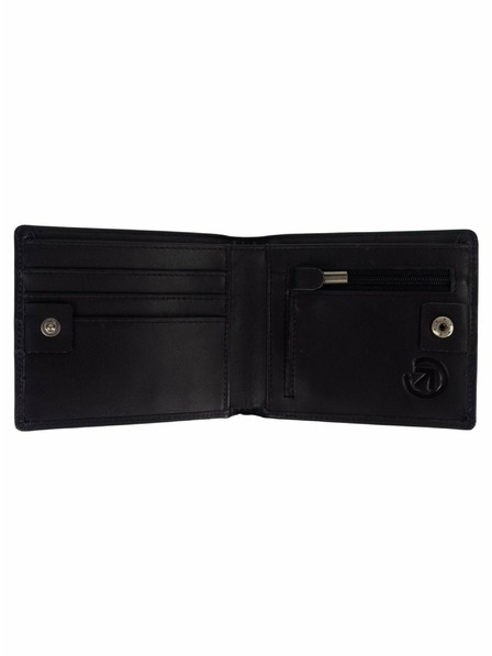 Meatfly Meatfly kožená peňaženka Eliot Premium Black | Čierna | Veľkosť