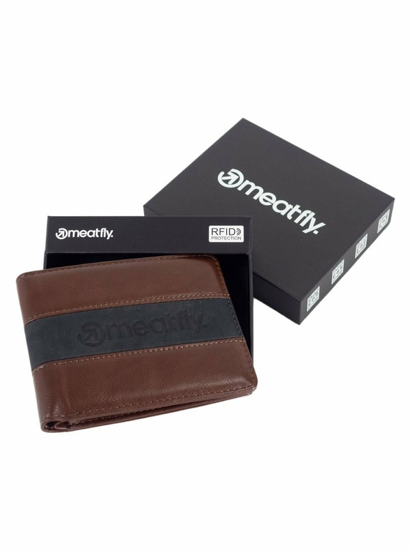 Meatfly Meatfly peňaženka Lerick Brown | Hnedá | Veľkosť