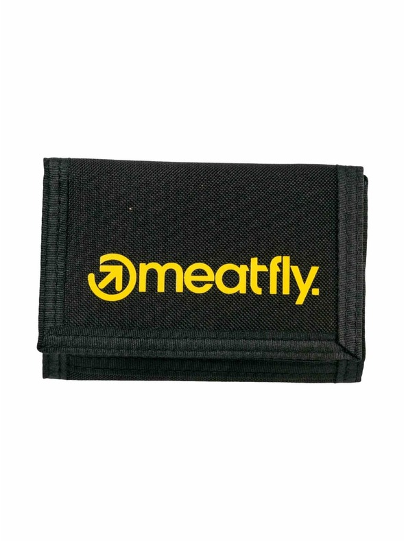 Meatfly Meatfly peňaženka Huey Yellow / Black | Čierna | Veľkosť