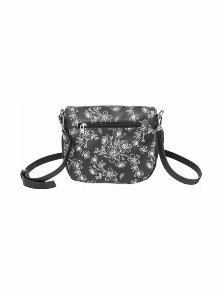 Meatfly Meatfly kabelka Shea Blossom Black | Čierna | Objem 1,5 L