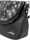 Meatfly Meatfly kabelka Shea Blossom Black | Čierna | Objem 1,5 L