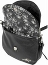 Meatfly Meatfly kabelka Shea Blossom Black | Čierna | Objem 1,5 L