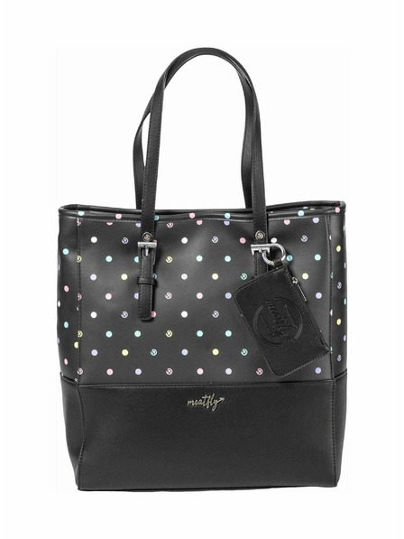 Meatfly Meatfly kabelka Slima Color Dots | Bodky | Objem 12 L
