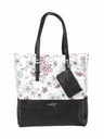 Meatfly Meatfly kabelka Slima Blossom White | Biela | Objem 12 L