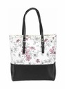 Meatfly Meatfly kabelka Slima Blossom White | Biela | Objem 12 L