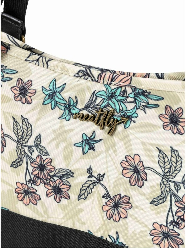 Meatfly Meatfly dámska kabelka Insanity Fragnance Sand | Piesková | Objem 11 L