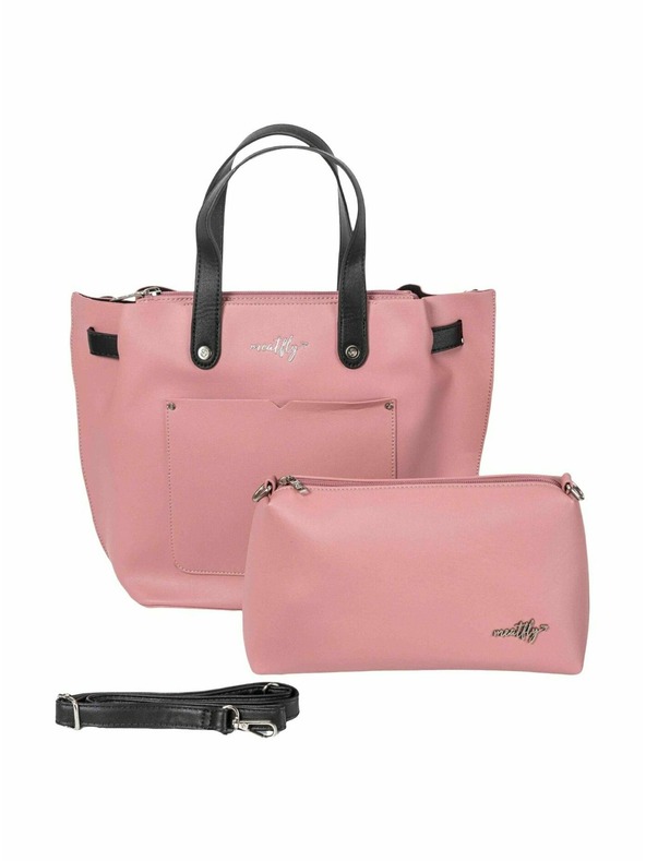 Meatfly Meatfly kabelka a toaletná taška Alma Dusty Rose